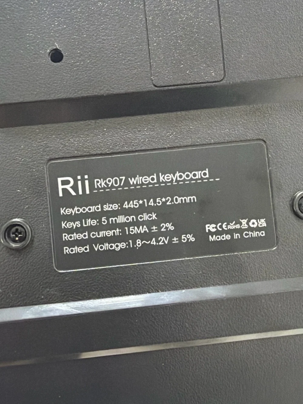 Rii keyboard , brand new barely used